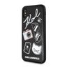 Karl Lagerfeld KLHCPXPIN iPhone X/Xshardcase czarny/black Pins na NearMe.pl