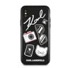 Karl Lagerfeld KLHCPXPIN iPhone X/Xshardcase czarny/black Pins na NearMe.pl