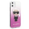 Karl Lagerfeld KLHCN61TRDFKPI iPhone 116,1" / Xr różowy/pink Gradient Ikonik Karl na NearMe.pl