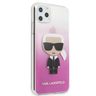 Karl Lagerfeld KLHCN65TRDFKPI iPhone 11Pro Max różowy/pink Gradient Ikonik Karl na NearMe.pl