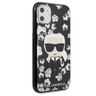 Karl Lagerfeld KLHCN61FLFBBK iPhone 116,1" / Xr czarny/black Flower Ikonik Karl na NearMe.pl