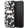 Karl Lagerfeld KLHCN65FLFBBK iPhone 11   Pro Max czarny/black Flower Ikonik Karl na NearMe.pl