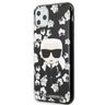 Karl Lagerfeld KLHCN65FLFBBK iPhone 11   Pro Max czarny/black Flower Ikonik Karl na NearMe.pl