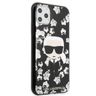 Karl Lagerfeld KLHCN65FLFBBK iPhone 11   Pro Max czarny/black Flower Ikonik Karl na NearMe.pl