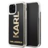 Karl Lagerfeld KLHCN58KAGBK iPhone 11Pro czarny/black Karl logo Glitter na NearMe.pl