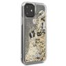 Karl Lagerfeld KLHCN61ROGO iPhone 116,1" / Xr czarno-złoty/black & gold hard case Glitter na NearMe.pl
