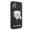 Karl Lagerfeld KLHCN58GLBK iPhone 11 Proczarny/black Iconik Embossed & Glitter na NearMe.pl