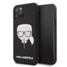 Karl Lagerfeld KLHCN58GLBK iPhone 11 Proczarny/black Iconik Embossed & Glitter na NearMe.pl