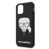 Karl Lagerfeld KLHCN58GLBK iPhone 11 Proczarny/black Iconik Embossed & Glitter na NearMe.pl