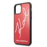 Karl Lagerfeld KLHCN58DLKSRE iPhone 11 Pro czerwony/red hard case Signature Glitter na NearMe.pl