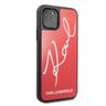 Karl Lagerfeld KLHCN65DLKSRE iPhone 11Pro Max czerwony/red hard case Signature Glitter na NearMe.pl