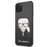 Karl Lagerfeld KLHCN65DLHBK iPhone 11 Pro Max czarny/black Iconic Glitter Karl`s Head na NearMe.pl