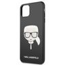 Karl Lagerfeld KLHCN65DLHBK iPhone 11 Pro Max czarny/black Iconic Glitter Karl`s Head na NearMe.pl