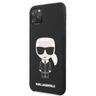 Karl Lagerfeld KLHCN65SLFKBK iPhone 11 Pro Max  hardcase czarny/black Silicone Iconic na NearMe.pl