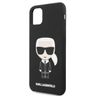 Karl Lagerfeld KLHCN65SLFKBK iPhone 11 Pro Max  hardcase czarny/black Silicone Iconic na NearMe.pl