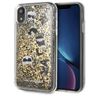 Karl Lagerfeld KLHCI61ROGO iPhone Xrczarno-złoty/black & gold hard case Glitter na NearMe.pl