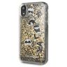 Karl Lagerfeld KLHCI61ROGO iPhone Xrczarno-złoty/black & gold hard case Glitter na NearMe.pl