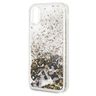 Karl Lagerfeld KLHCI61ROGO iPhone Xrczarno-złoty/black & gold hard case Glitter na NearMe.pl