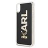 Karl Lagerfeld KLHCI65KAGBK iPhone XsMax czarny/black Karl logo Glitter na NearMe.pl