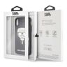 Karl Lagerfeld KLHCPXDLHBK iPhone X/Xsczarny/black Iconic Glitter Karl`s Head na NearMe.pl