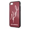 Karl Lagerfeld KLHCI8DLKSRE iPhone 7/8SE 2020 / SE 2022 czerwony/red hard case Signature Glitter na NearMe.pl