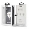 Karl Lagerfeld KLHCI65DLHBK iPhone XsMax czarny/black Iconic Glitter Karl`s Head na NearMe.pl