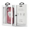 Karl Lagerfeld KLHCPXDLHRE iPhone X/Xsczerwony/red Iconic Glitter Karl`s Head na NearMe.pl