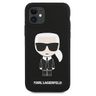 Karl Lagerfeld KLHCN61SLFKBK iPhone 116,1" / Xr hardcase czarny/black Silicone Iconic na NearMe.pl