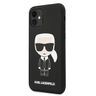 Karl Lagerfeld KLHCN61SLFKBK iPhone 116,1" / Xr hardcase czarny/black Silicone Iconic na NearMe.pl