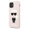 Karl Lagerfeld KLHCN61SLFKPI iPhone 116,1" / Xr hardcase jasnoróżowy/light pink Silicone Iconic na NearMe.pl