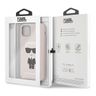 Karl Lagerfeld KLHCN61SLFKPI iPhone 116,1" / Xr hardcase jasnoróżowy/light pink Silicone Iconic na NearMe.pl