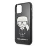 Karl Lagerfeld KLHCN58DLFKBK iPhone 11 Pro czarny/black hard case Iconic Karl Glitter na NearMe.pl