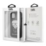 Karl Lagerfeld KLHCN58DLFKBK iPhone 11 Pro czarny/black hard case Iconic Karl Glitter na NearMe.pl