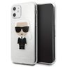 Karl Lagerfeld KLHCN61TPUTRIKSL iPhone11 6,1" /  Xr  srebrny/silver Glitter Ikonik Karl na NearMe.pl