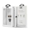 Karl Lagerfeld KLHCN65TPUTRIKSL iPhone   11 Pro Max srebrny/silver Glitter Ikonik Karl na NearMe.pl
