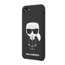 Karl Lagerfeld KLHCI8SLFKBK iPhone 7/8SE 2020 / SE 2022 hardcase czarny/black Silicone Iconic na NearMe.pl