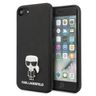Karl Lagerfeld KLHCI8IKFBMBK iPhone 7/8SE 2020 / SE 2022 hardcase czarny/black Saffiano Ikonik Metal na NearMe.pl
