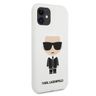 Karl Lagerfeld KLHCN61SLFKWH iPhone 116,1" / Xr hardcase biały/white Silicone Iconic na NearMe.pl