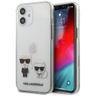 Karl Lagerfeld KLHCP12SCKTR iPhone 12 mini 5,4" hardcase Transparent Karl & Choupette na NearMe.pl