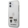 Karl Lagerfeld KLHCP12SCKTR iPhone 12 mini 5,4" hardcase Transparent Karl & Choupette na NearMe.pl