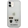 Karl Lagerfeld KLHCP12SCKTR iPhone 12 mini 5,4" hardcase Transparent Karl & Choupette na NearMe.pl