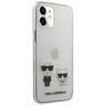 Karl Lagerfeld KLHCP12SCKTR iPhone 12 mini 5,4" hardcase Transparent Karl & Choupette na NearMe.pl