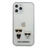 Karl Lagerfeld KLHCP12LCKTR iPhone12 Pro Max 6,7" hardcase Transparent Karl & Choupette na NearMe.pl