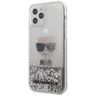 Karl Lagerfeld KLHCP12LGLIKSL iPhone12 Pro Max 6,7" srebrny/silver hardcase Ikonik Liquid Glitter na NearMe.pl