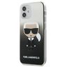 Karl Lagerfeld KLHCP12STRDFKBK iPhone 12 mini 5,4" czarny/black hardcase Gradient Ikonik Karl na NearMe.pl