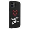 Karl Lagerfeld KLHCP12SSILKRBK iPhone 12 mini 5,4" czarny/black hardcase Silicone Forever Karl na NearMe.pl