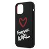 Karl Lagerfeld KLHCP12SSILKRBK iPhone 12 mini 5,4" czarny/black hardcase Silicone Forever Karl na NearMe.pl