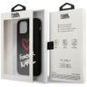 Karl Lagerfeld KLHCP12MSILKRBK iPhone12/12 Pro 6,1" czarny/black hardcase Silicone Forever Karl na NearMe.pl