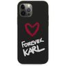 Karl Lagerfeld KLHCP12MSILKRBK iPhone12/12 Pro 6,1" czarny/black hardcase Silicone Forever Karl na NearMe.pl