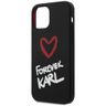 Karl Lagerfeld KLHCP12MSILKRBK iPhone12/12 Pro 6,1" czarny/black hardcase Silicone Forever Karl na NearMe.pl